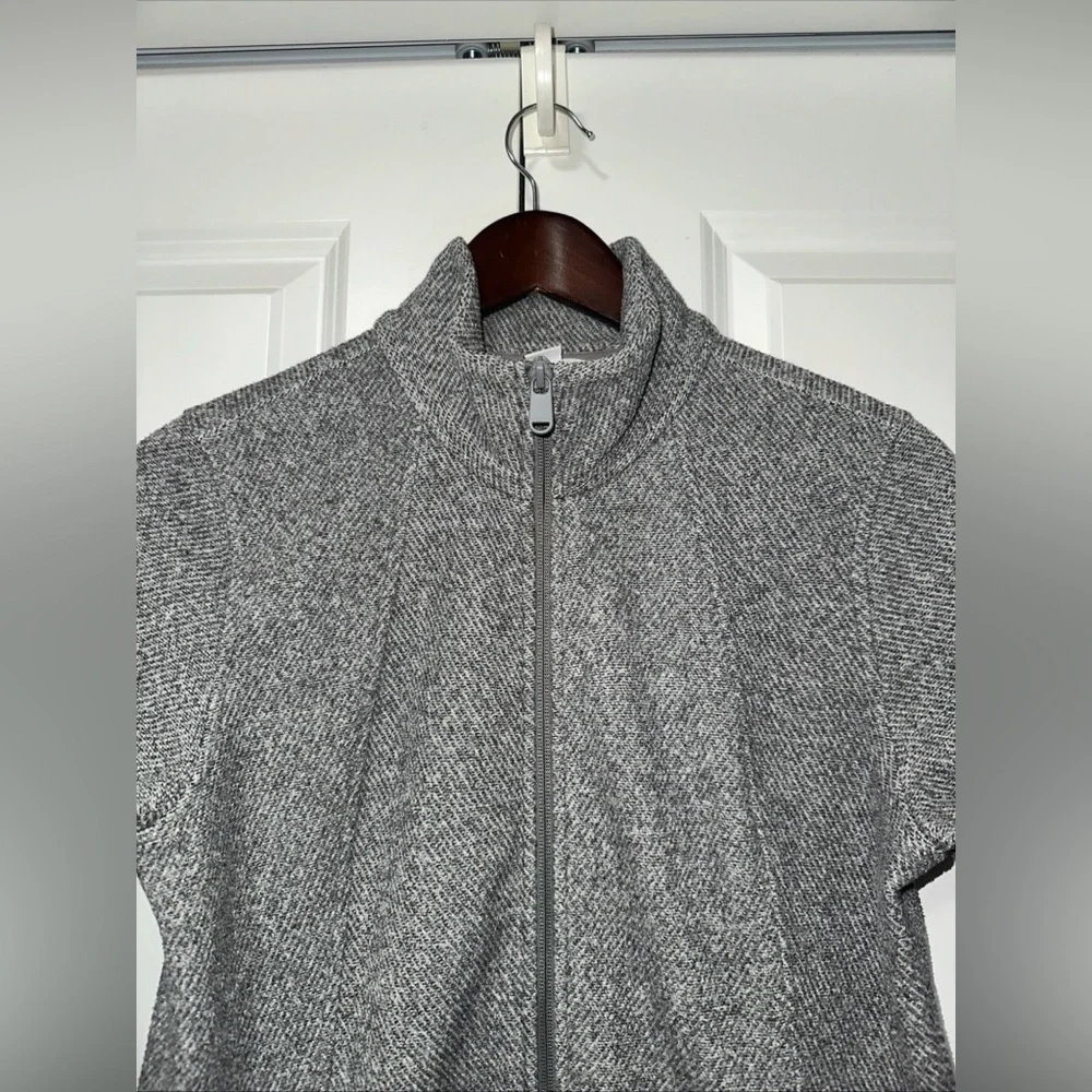 Athleta Stroll Fleece Full Zip Jacket M - Picture 2 of 6